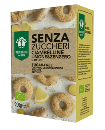 CIAMBELLINE LIMONE/ZENZERO SENZA ZUCCHERO 200 G - Farmacia Dott. Pasquale Russo
