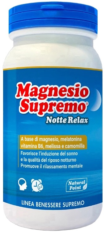 MAGNESIO SUPREMO NOTTE RELAX 150 G - Farmacia Dott. Pasquale Russo