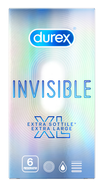 PROFILATTICO DUREX INVISIBLE XL 6 PEZZI - Farmacia Dott. Pasquale Russo