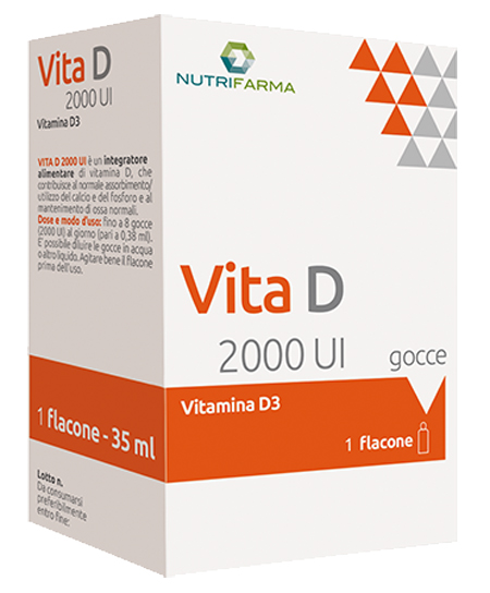 VITA D 2000UI GOCCE 35 ML - Farmacia Dott. Pasquale Russo