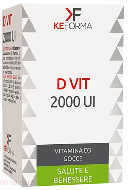 D VIT 2000UI GOCCE 35 ML - Farmacia Dott. Pasquale Russo