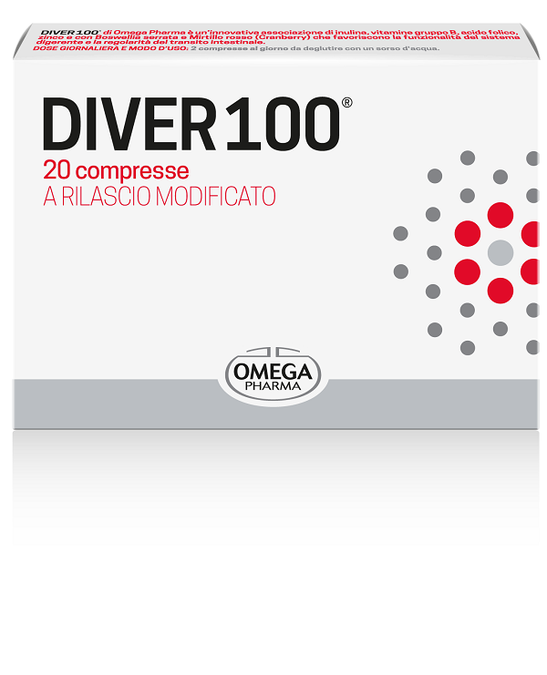 DIVER 100 20 COMPRESSE - Farmacia Dott. Pasquale Russo