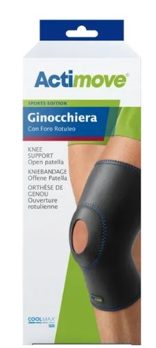 ACTIMOVE SPORTS EDITION GINOCCHIERA CON FORO ROTULEO L - Farmacia Dott. Pasquale Russo