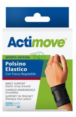 ACTIMOVE SPORTS EDITION POLSINO ELASTICO CON FASCIA REGOLABILE UNIVERSALE - Farmacia Dott. Pasquale Russo