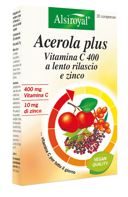 ACEROLA 400 PLUS 30 COMPRESSE - Farmacia Dott. Pasquale Russo