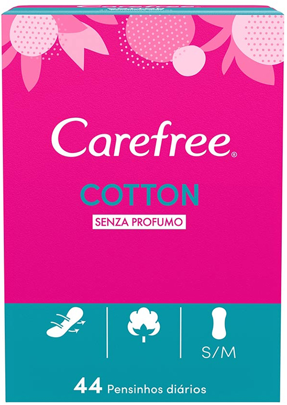 CAREFREE COTTON SALVASLIP 44 PEZZI - Farmacia Dott. Pasquale Russo