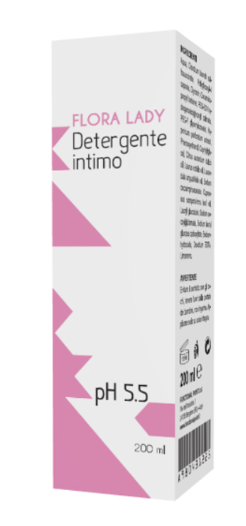 FLORA LADY DETERGENTE INTIMO PH 5,5 200 ML - Farmacia Dott. Pasquale Russo