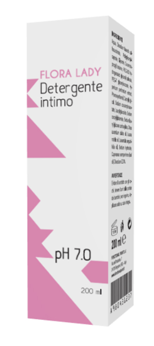 FLORA LADY DETERGENTE INTIMO PH 7,0 200 ML - Farmacia Dott. Pasquale Russo