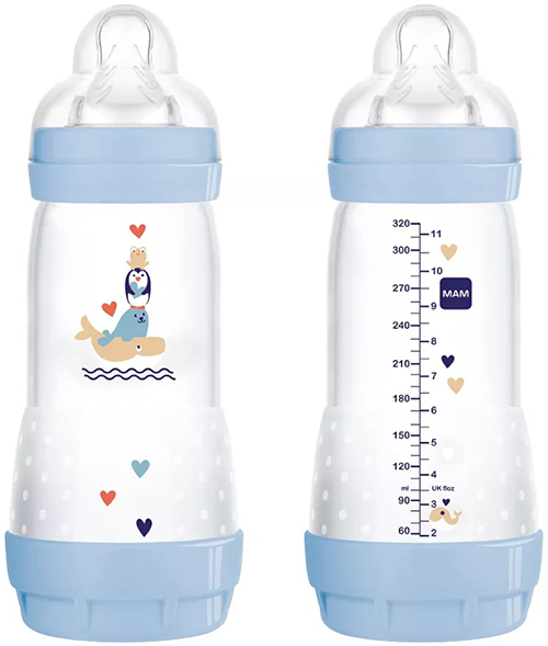 MAM BIBERON EASY START 320 ML 4+ TETTARELLA 3 MASCHIO - Farmacia Dott. Pasquale Russo