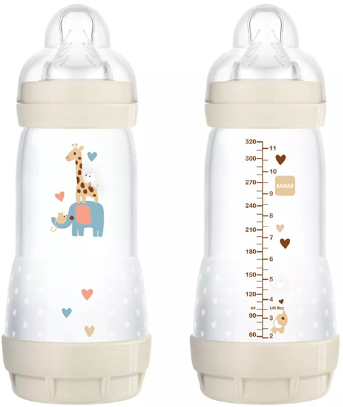 MAM BIBERON EASY START 320 ML 4+ TETTARELLA 3 NEUTRO - Farmacia Dott. Pasquale Russo