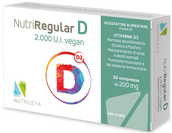 NUTRIREGULAR D 2000UI 60 COMPRESSE - Farmacia Dott. Pasquale Russo