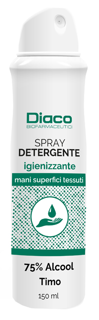 SPRAY DETERGENTE IGIENIZZANTE MANI E SUPERFICI SPRAY 150 ML - Farmacia Dott. Pasquale Russo