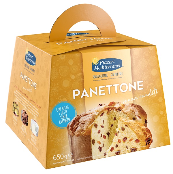 PIACERI MEDITERRANEI PANETTONE SENZA CANDITI 650 G - Farmacia Dott. Pasquale Russo