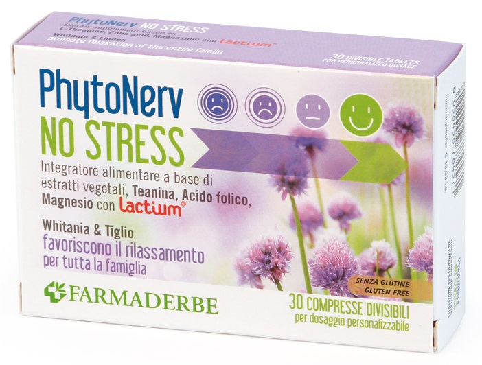 PHYTONERV NO STRESS 30 COMPRESSE - Farmacia Dott. Pasquale Russo