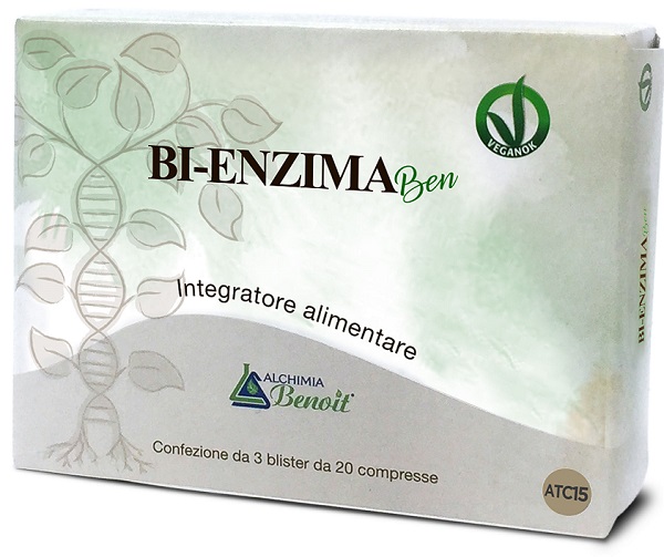 BI ENZIMA BEN 60 COMPRESSE - Farmacia Dott. Pasquale Russo