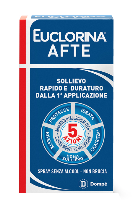 EUCLORINA AFTE SPRAY 15 ML - Farmacia Dott. Pasquale Russo