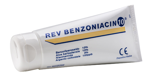 REV BENZONIACIN 10 CREMA 100  ML - Farmacia Dott. Pasquale Russo