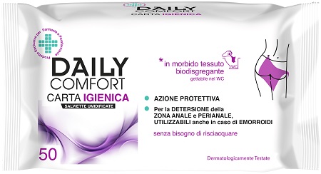 DAILY COMFORT CARTA IGIENICA 50 PEZZI - Farmacia Dott. Pasquale Russo