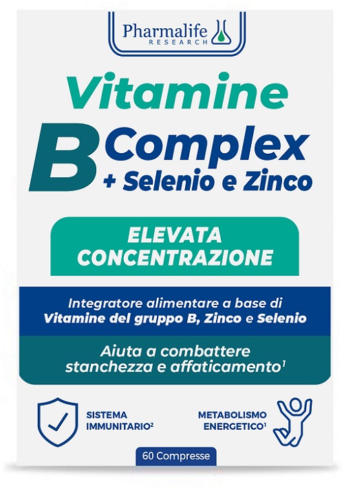 VITAMINA B COMPLEX 60 COMPRESSE VITACURVEG - Farmacia Dott. Pasquale Russo