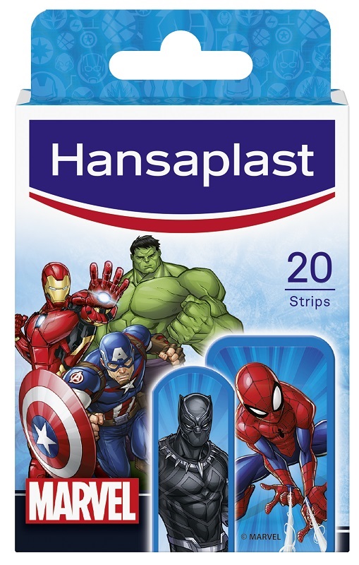 CEROTTO HANSAPLAST MARVEL 20 PEZZI - Farmacia Dott. Pasquale Russo