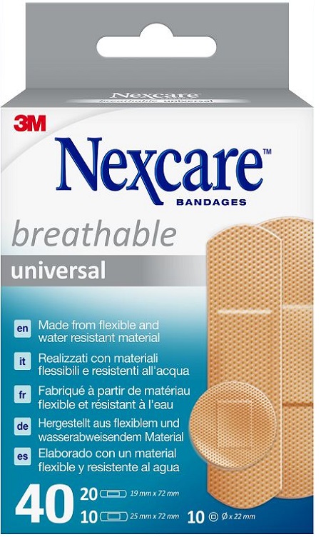 CEROTTO PREPARATO NEXCARE UNIVERSAL ASSORTITI 20 CEROTTO 19X72MM + 10 CEROTTO 25X72MM + 10 CEROTTO TONDI 22,5MM - Farmacia Dott. Pasquale Russo