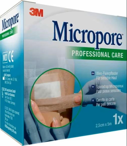 CEROTTO IN CARTA MICROPORE SURGICAL TAPE TAN M5X25MM - Farmacia Dott. Pasquale Russo