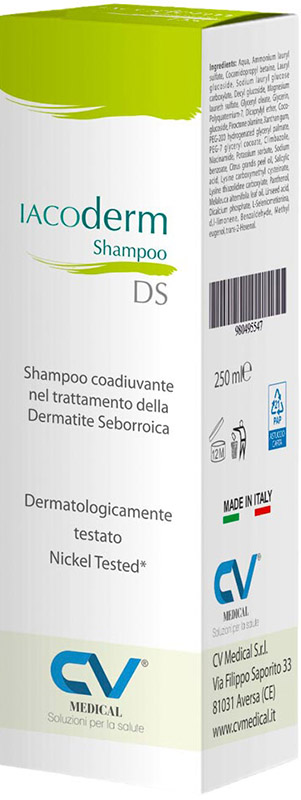 IACODERM SHAMPOO DS 250 ML - Farmacia Dott. Pasquale Russo