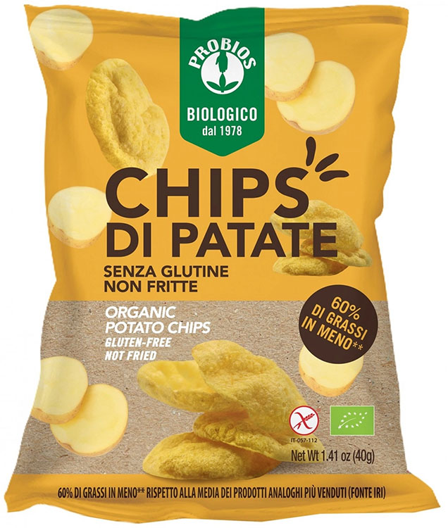 PROBIOS CHIPS PATATE 40 G - Farmacia Dott. Pasquale Russo