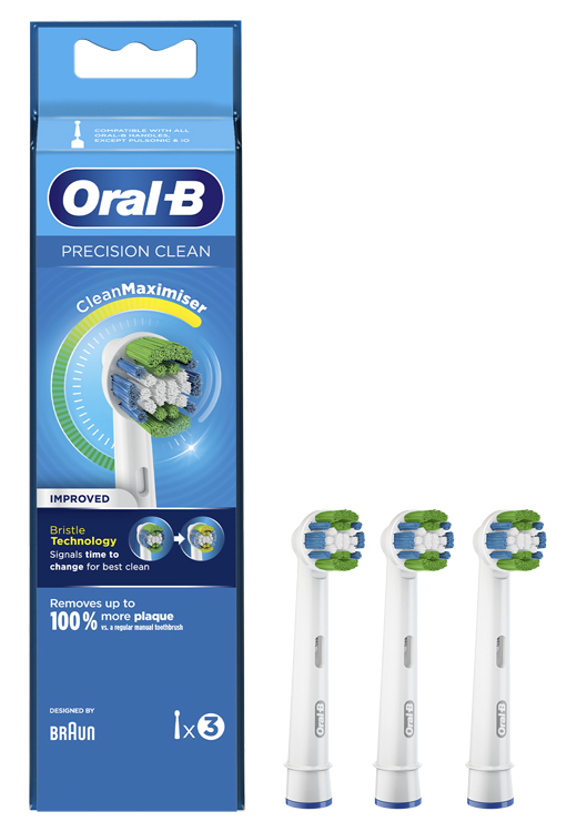 ORALB PRECISION CLEAN EB20 TESTINA PER SPAZZOLINO ELETTRICO 3 PEZZI - Farmacia Dott. Pasquale Russo