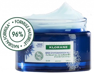 KLORANE CREMA IDRATANTE NOTTE FIORDALISO ACIDO IALURONICO 50 ML - Farmacia Dott. Pasquale Russo