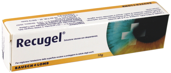 RECUGEL GEL OCULARE DEXAPANTENOLO TUBETTO 10 G - Farmacia Dott. Pasquale Russo