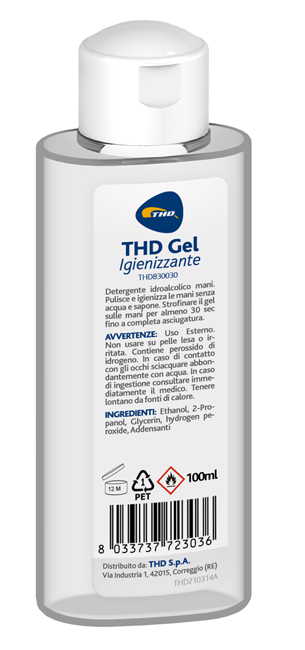 THD GEL IGIENIZZANTE 100 ML - Farmacia Dott. Pasquale Russo
