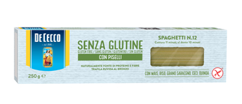 DE CECCO SPAGHETTI N12 CON PISELLI 250 G - Farmacia Dott. Pasquale Russo