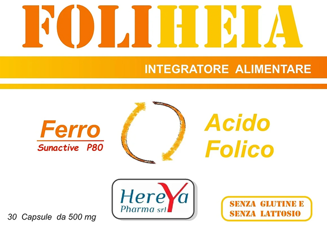 FOLIHEIA 30 CAPSULE DA 500 MG - Farmacia Dott. Pasquale Russo