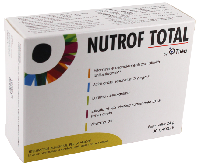NUTROF TOTAL 30 CAPSULE - Farmacia Dott. Pasquale Russo