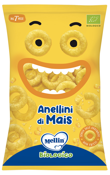 MELLIN SNACK BIO ANELLINI MAIS 15 G - Farmacia Dott. Pasquale Russo