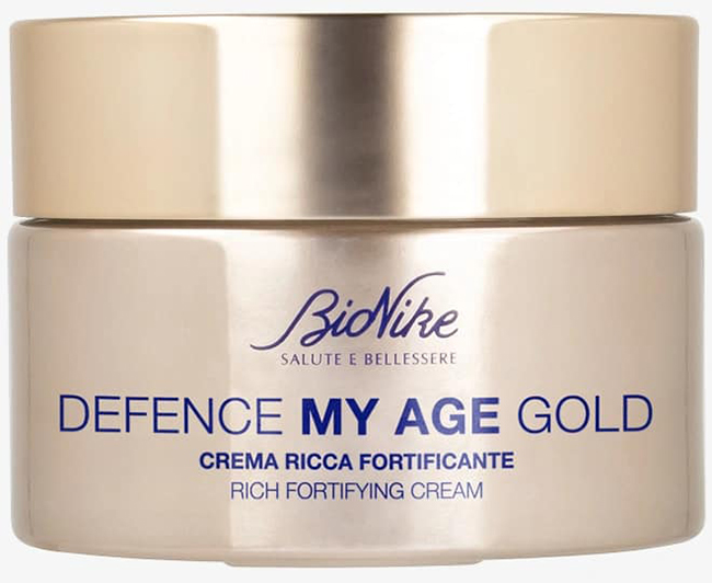 DEFENCE MY AGE GOLD CREMA RICCA FORTIFICANTE 50 ML - Farmacia Dott. Pasquale Russo