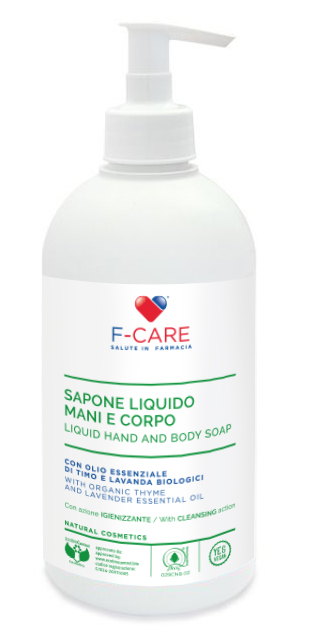 F CARE SAPONE LIQUIDO BIO IGIENIZZANTE 500 ML - Farmacia Dott. Pasquale Russo