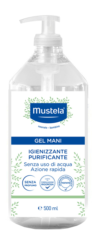 MUSTELA GEL MANI IGIENIZZANTE PURIFICANTE 500 ML - Farmacia Dott. Pasquale Russo