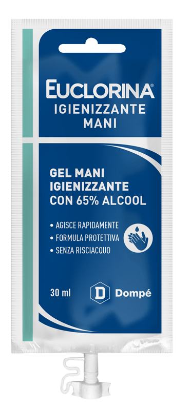 EUCLORINA GEL MANI IGIENIZZANTE 30 ML - Farmacia Dott. Pasquale Russo