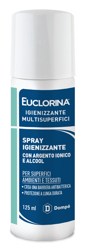 EUCLORINA IGIENIZZANTE MULTISUPERFICI SPRAY 125 ML - Farmacia Dott. Pasquale Russo