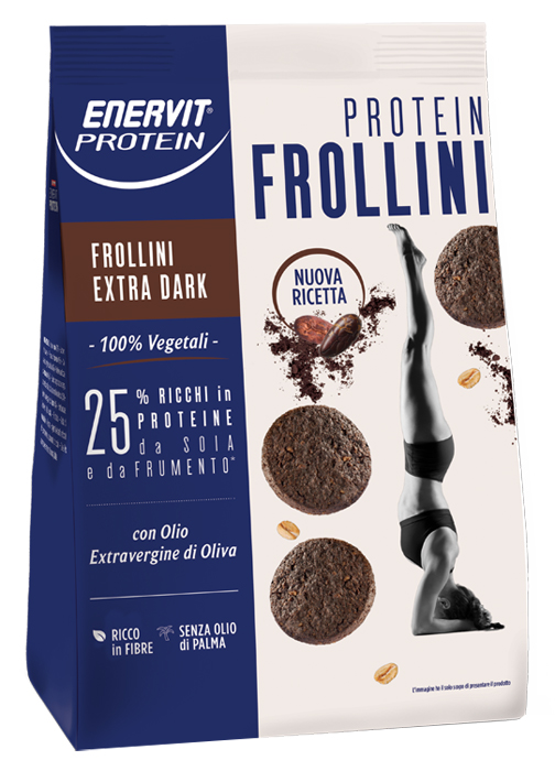 ENERVIT PROTEIN FROLLINI EXTRA DARK 200 G - Farmacia Dott. Pasquale Russo