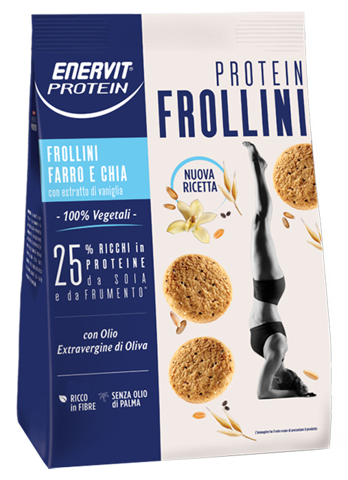 ENERVIT PROTEIN FROLLINI FARRO CHIA 200 G - Farmacia Dott. Pasquale Russo