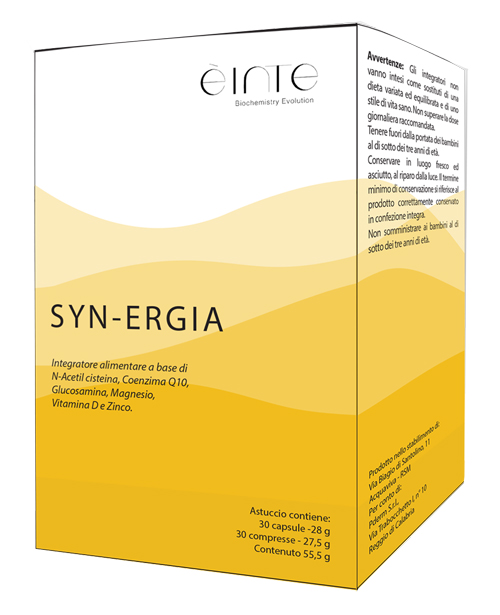 SYN-ERGIA 30 CAPSULE + 30 COMPRESSE - Farmacia Dott. Pasquale Russo