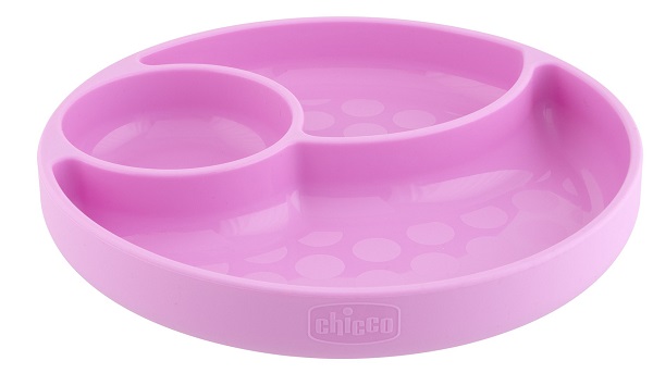 CHICCO PIATTO SILICONE VENTOSA ROSA - Farmacia Dott. Pasquale Russo