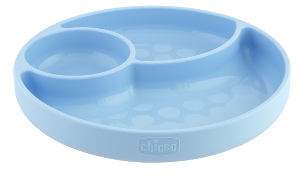 CHICCO PIATTO SILICONE VENTOSA BLU - Farmacia Dott. Pasquale Russo