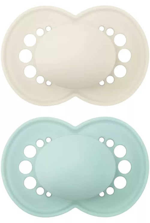 MAM SUCCHIETTO ORIGINAL NIGHT 16+ SILICONE NEUTRO 2 PEZZI - Farmacia Dott. Pasquale Russo