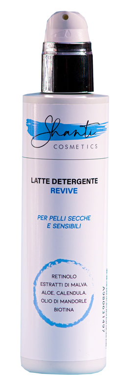 SHANTI COSMETICS LATTE DETERGENTE REVIVE 250 ML - Farmacia Dott. Pasquale Russo