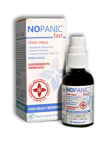 NOPANIC FAST SPRAY ORALE 30 ML - Farmacia Dott. Pasquale Russo