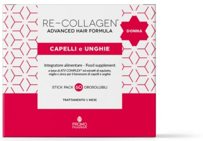 RE-COLLAGEN DONNA CAPELLI UNGHIE 60 STICK - Farmacia Dott. Pasquale Russo